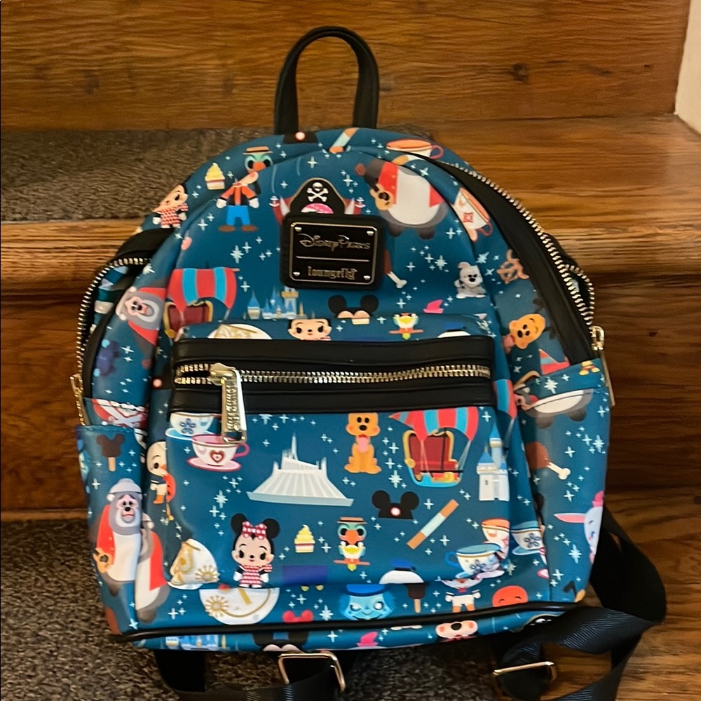 Loungefly Disney Parks Blue Backpack